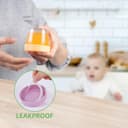 Aolso Food Storage Containers, 12-Pack Glass Food Containers, 100ML Overnight Oats Container with Airtight Lids, Freezer & Microwave Safe (Without Lid), Perfect for Storing Food - 3