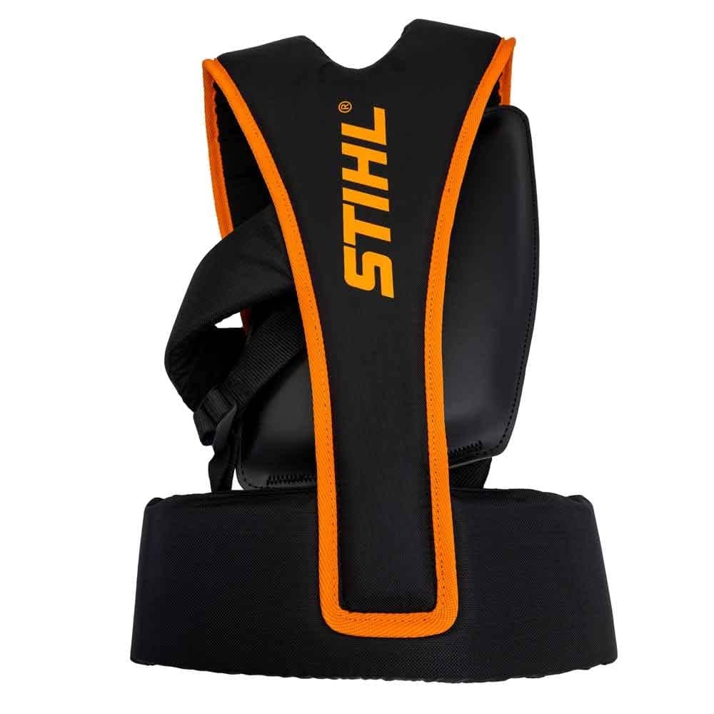 STIHL Advance Plus Forest 41477109015 Sangle d'épaule Double pour débroussailleuse Souple rembourrée en Noir/Orange