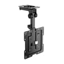 AISENS - CT43S-187 - Swivel Ceiling Stand, Foldable for Monitor/TV 20 kg of 19-43, Black - 1