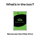 Seagate BarraCuda 4TB, Internal Hard Drive, 3.5 Inch, SATA, 6GB/s, 5.400 RPM, 256MB Cache, for Computer Desktop PC, FFP (ST4000DMZ04) - 2