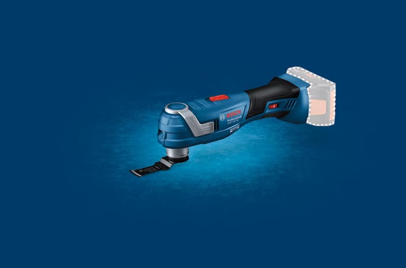 Bosch Professional 18V System Cordless Multi Tool GOP 18V-34 (brushless Motor, Vibration Control, 180 mm Slim Grip, incl. 1x Saw Blade, L-BOXX) - 2