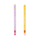 Legami Set of 2 Erasable Gel Pens, Easter Edition, Pens with Erasable Thermosensitive Ink, Pink, Purple, Erase Without Using Up the Paper, 0.7 mm Tip - 1