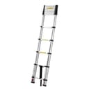 VEVOR 12.5ft Telescoping Ladder, Aluminum Lightweight Multi-Purpose Collapsible Extension, One-Touch Retraction Ladder, Heavy Duty 330LBS Max Capacity with Non-Slip Feet, for Home, Outdoor Work, Loft - 9