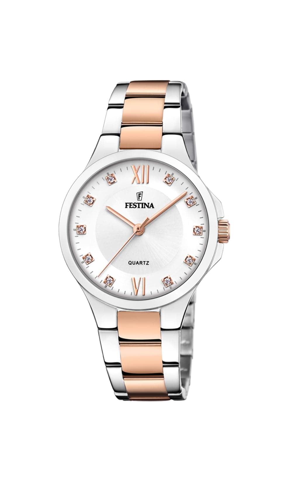 Festina Montre Femme Analogique Acier Inoxydable 316L Arg…