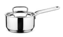Lagostina Sfiziosa Batterie de Cuisine en Acier Inox 18/10, Casseroles Induction, Gaz et Four, 10 Pièces, Fond Lagoseal Plus, Set avec 3 Faitouts, 1 Marmite, 1 Casserole, 1 Pot à Lait, 4 Couvercles - 3