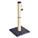 Amazon Basics Cat Scratching Post for Indoor Cats, Standard with Dangling Toy, 80 cm, Grey - 1