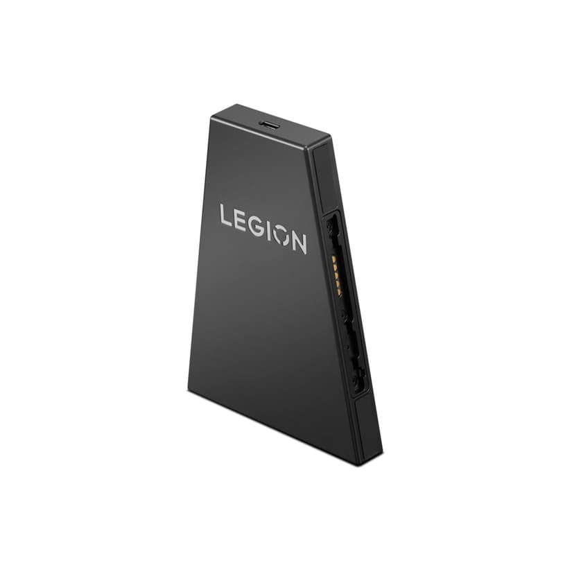Lenovo Legion Go Controller Charging Station with Battery, USB-C & Pogo Contact Pins, 2850mAh, 1m USB-C to USB-A Cable, Shadow Black - 3