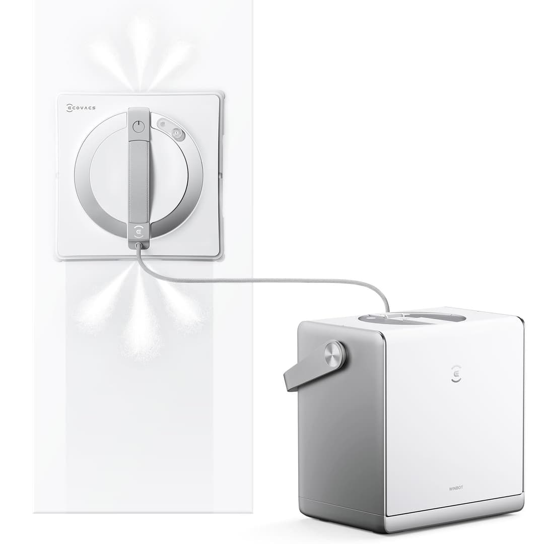 ECOVACS WINBOT W2S Omni Robot Nettoyeur de vitres avec St…