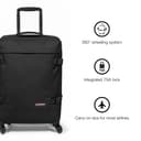 EASTPAK TRANS4 S Valise, 54 x 35 x 23 cm, 44 L - Black Denim (Gris) - 6