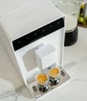 Incapto Aura Caffettiera Superautomatica | 19 Bar | Doppio Pulsante Espresso | Caffettiera a grana compatta e design elegante | Macinino regolabile | Pulizia automatica | Ricette multiple (bianco) - 4