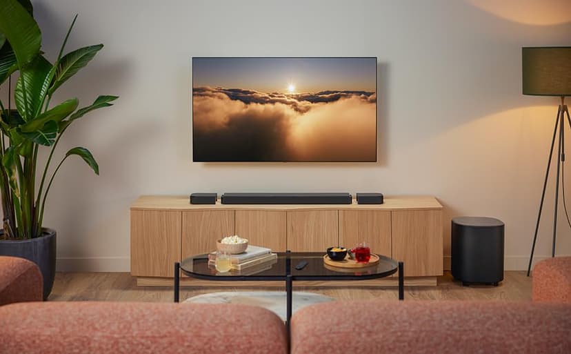 JBL Bar 800 MK2, Barre de Son Bluetooth 7.1 canaux pour TV avec Enceintes détachables, Caisson de Basses de 25,4 cm, Dolby Atmos, HDMI eARC, Wi-FI, vidéo 4K, PureVoice 2.0 et MultiBeam 3.0, Noir - 8