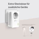 TP-Link CPL 1000Mbps avec 1 Port Gigabit et Prise Intégrée Type F, Boitier CPL Kit de 2 - idéale pour Profiter du Service Multi-TV à la Maison, Compatible Toutes Les Box, TL-PA7017P KIT - 5