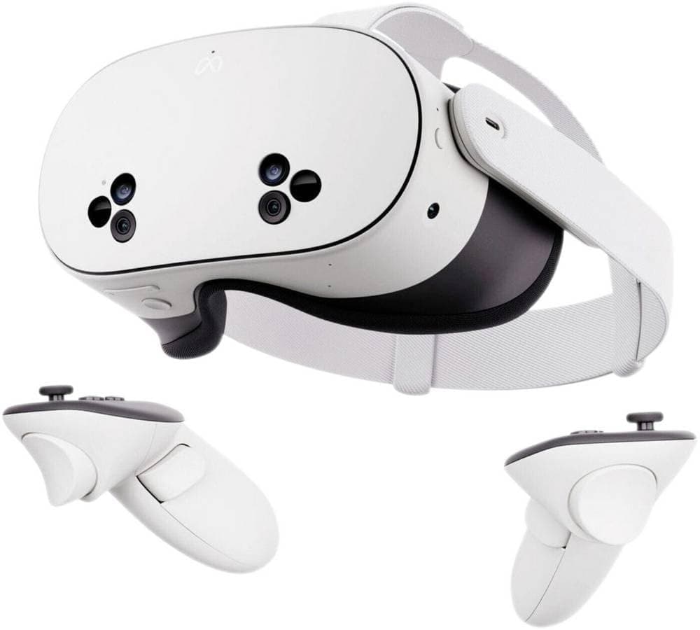 Meta Quest 3S 128 Go – Plongez dans la réalité Mixte – Casque Tout-en-Un – Essayez Meta Horizon+ sans Frais Pendant 3 Mois