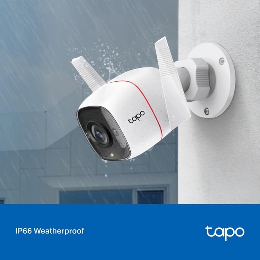 Tapo C310P2 – Indoor Outdoor WiFi Surveillance Camera, 3MP Resolution, IP66 with Night Vision, Motion Detection and Instant Alarm, Control with iOS, Android, Compatible with Alexa - 7