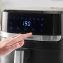 Russell Hobbs Air Fryer XXL 8,3L Rapid Air (Compact, Silencieux, Pizza Ø 26cm) Friteuse sans huile (9-en-1, Cuit, gril, rôtit et plus, économe, tactile,arrêt auto, compatible lave-vaisselle) 27632-56 - 4