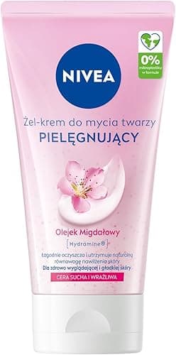 NIVEA Gel Crème Nettoyant Visage Secco et Sensible 150 ml