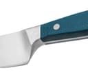 Arcos Couteau de Chef Forgé en Acier Taille 8 Pouces, Manche Micarta Professionnel & Bord en Soie Spécial et lame Argentée de 210 Mm, Impressionnez àChaque Coupe, Série Brooklyn, Couleur Bleue, - 5