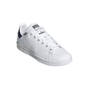 adidas Stan Smith Chaussures Unisexes pour Adulte, Blanc, Bleu foncé (FTWR White FTWR White Dark Blue), 39 1/3 EU - 4