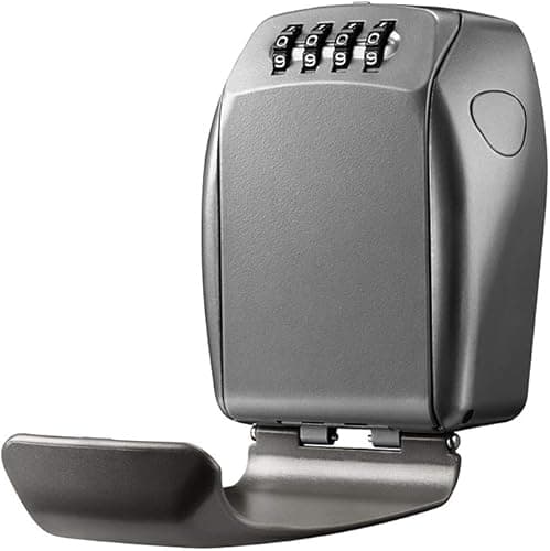 Master Lock 5415D Lock Box, Zinc, Wall Mount