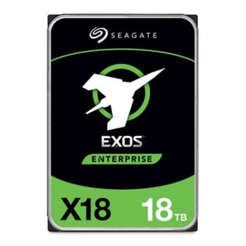 Seagate Exos X18 Enterprise Class, 18TB, Enterprise Internal Hard Drive, SATA, 3,5" 6Gbit/s, 128MB cache ((ST18000NM000J) - 2