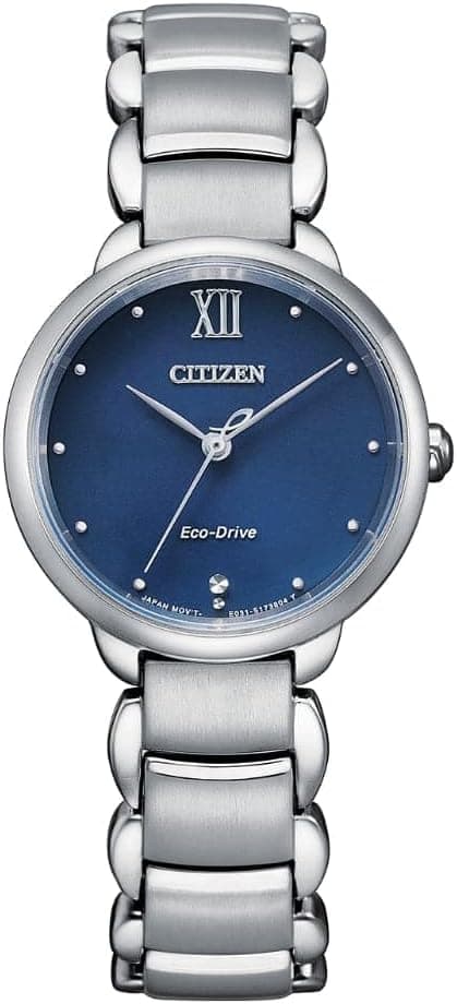 Citizen Women's Analogue Eco-Drive Watch with a Stainless Steel Band