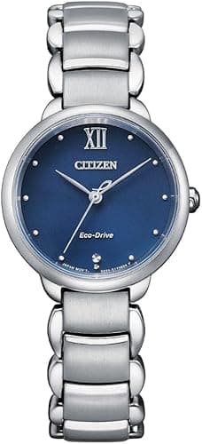 Citizen Women's Analogue Eco-Drive Watch with a Stainless Steel Band