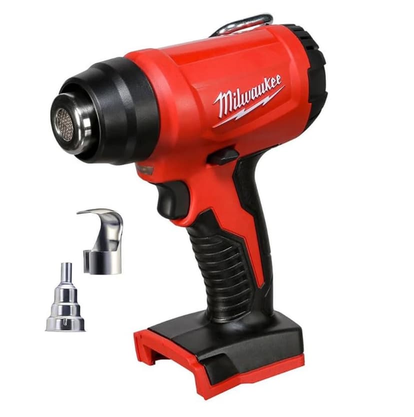 Milwaukee M18 BHG-0 Cordless Heat Gun 18V Bare Unit, RED - 1