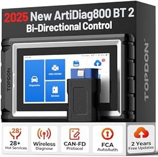 TOPDON AD800BT 2 Full-System Car Diagnostic Tool, Active …