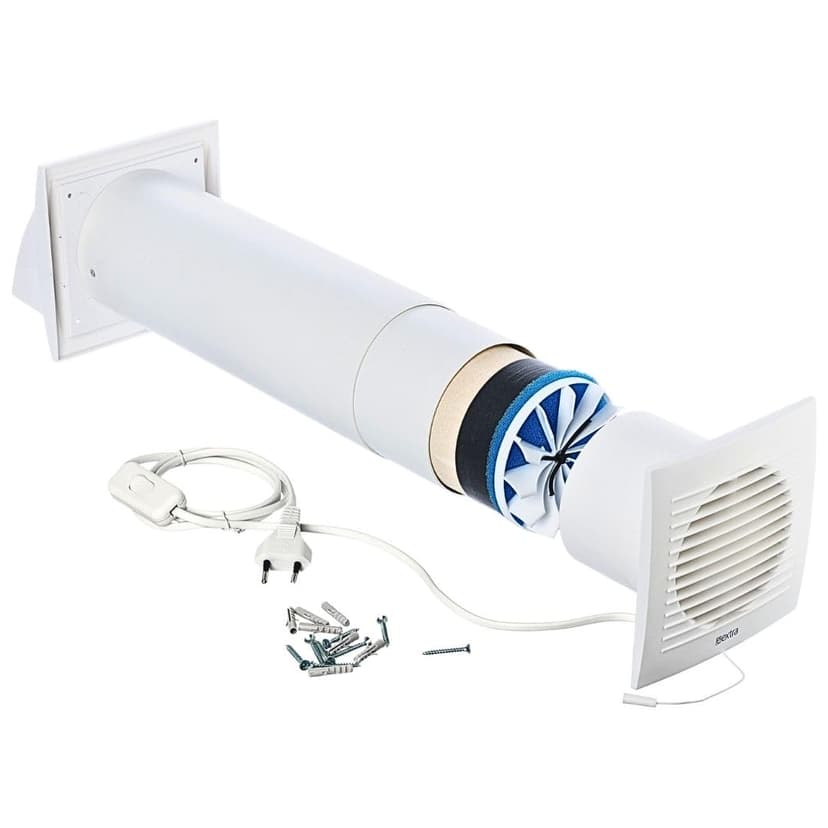 LIRAST 100mm VMC Double Flux Complet avec Câble et Cordon… - 1