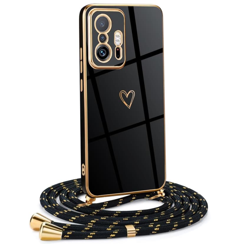 Mkej Coque pour Xiaomi 11T Pro 5G avec Cordon de Collier,… - 1