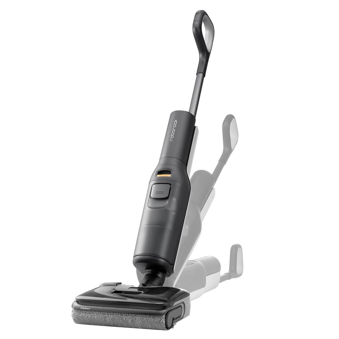 roborock F25 ACE Pro Cordless Vacuum Cleaner, JetFoaming Technology Against Stubborn Stains, 25,000 Pa, Anti-Tangle Brush, 180° Flat Design, High Temperature Self-Cleaning, 60 min