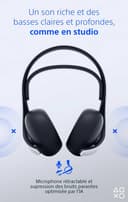 Playstation Sony, Casque-Micro sans Fil Pulse Elite 5, Compatible PC et Mac, Audio sans Perte Link, Micro Rétractable, Réduction de Bruit IA, 30h d’Autonomie, Couleur : Blanche - 3