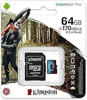 Kingston 64GB microSDXC Canvas Go Plus 170MB/s Read UHS-I… - 1