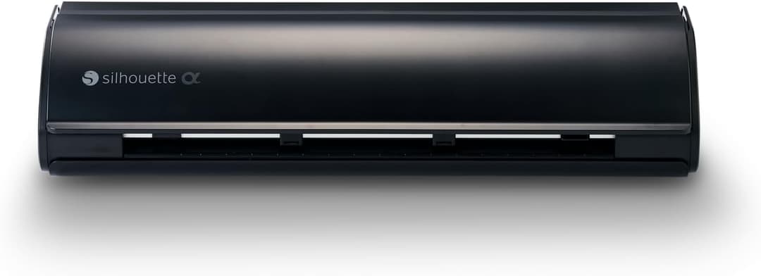 Silhouette CAMEO 5 Alpha, 30.5 cm Cutting Machine, Matte Black, European Model