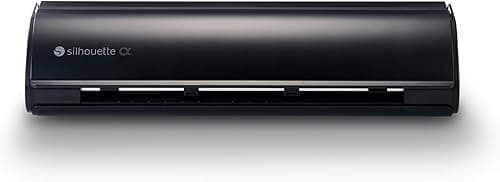 Silhouette CAMEO 5 Alpha, 30.5 cm Machine de Découpe, Noir Mat, Modèle Européen