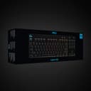 Logitech G PRO Tastiera gaming meccanica, ultraportatile senza tastierino numerico, cavo micro-USB rimovibile, tasti con retroilluminazione RGB LIGHTSYNC da 16,8M di colori, US Intl, PC/Mac - Nero - 9