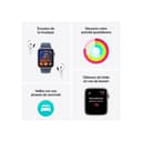 Apple Watch SE (2ᵉ génération) 40 mm GPS Montre connectée avec Boîtier en Aluminium lumière stellaire et Bracelet Sport lumière stellaire (S/M). Suivi activité et Sommeil, détection Accidents - 3