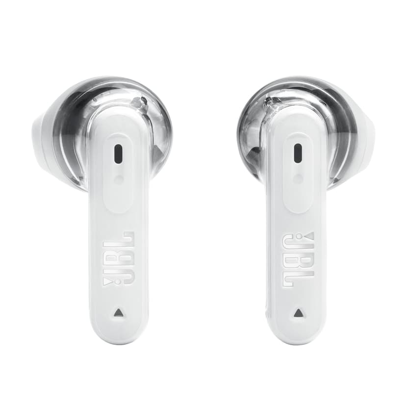 JBL Tune Flex Ghost 2, Wireless Noise Cancelling Bluetooth Earbuds with 48h Playtime, IP54 Water and Dust Resistant, Multi-Point Connection, Ergonomic Design, Open-Back Stick Design, White Ghost - 6