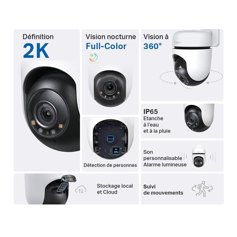 TP-LINK Tapo C510WCam‚ra home - 3