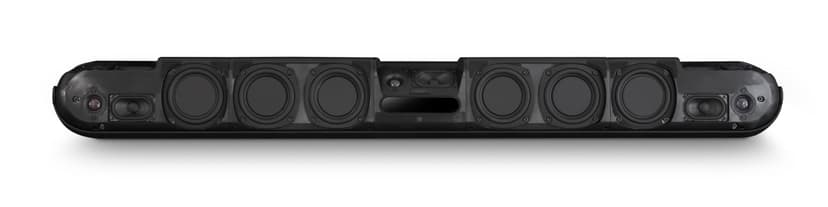 Bluesound Pulse Cinema Multi-Room Streaming Soundbar, 3.2.2 Dolby Atmos, 16 Drivers, Center Channels, HDMI eARC, Subwoofer Output – Black - 2