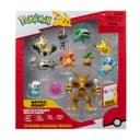 PKW Figurine de Combat MP 10Pk 5,1 cm : Pikachu #4, Squirtle #5, Bulbasaur #5, Charmander #5, Geodude, Mimikyu, Pawniard, Bonsly, Oshawott; 11,4 cm Alakazam - TGT - 1