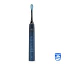 Philips Sonicare DiamondClean 9000 Series Electric Toothbrush, Sonic Toothbrush, Cleaner Teeth and Oral Care, Blue, with 4 x C3 Premium Plaque Defense Brush Heads (Model HX9911/89), 5 Piece Set - 2