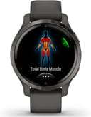 Garmin Venu 2S – Montre connectée GPS Multisports avec écran AMOLED – autonomie Longue durée (11 Jours) – Noire/Gray - Boitier 40 mm - 2