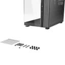 be quiet! Light Base 900 DX Black PC Case, Stunning Panoramic View, Show Case, Dual Chamber Design, Solid ARGB LED Strip, Inverted and Horizontal Usable, E-ATX Motherboard Compatible - 7