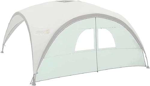 Coleman Side Panel with door for Event Shelter XL and Event Shelter Pro XL 4.5 x 4.5 m | Gazebo side panel with door and window | Sun protection | Water-repellent (Gazebo not included)
