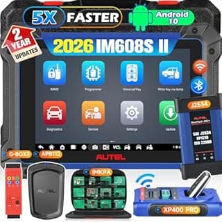 Autel MaxiIM IM608S II: 2026 Top IMMO & Key Fob Programming Tool, Same as IM608 II/ IM608 Pro II, 2-Year Updates Value £1549, AutoScan 2.0, Level-Up Ver. of IM608 PRO w/ XP400 PRO IMKPA, APB112 GBOX3