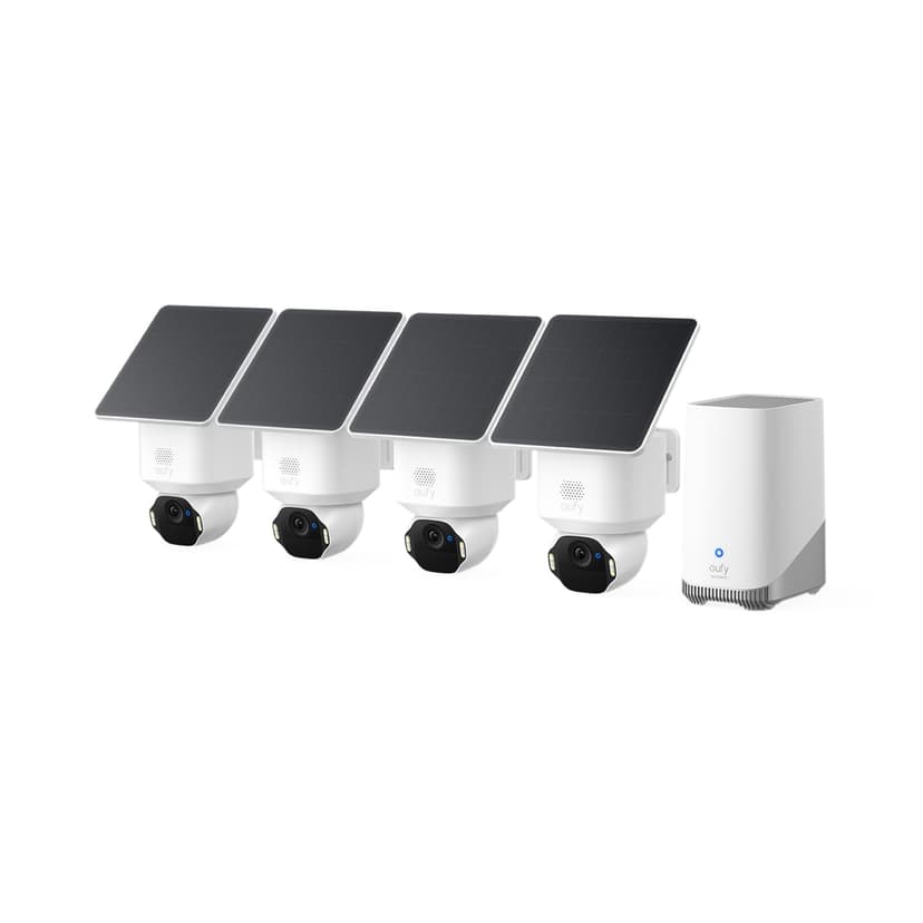 eufy Security Camera Outdoor Wireless SoloCam E42 4-Cam K… - 1