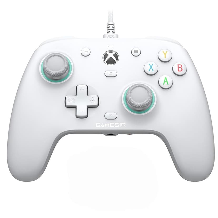 GameSir G7 SE Manette Filaire pour Xbox Series X|S, Xbox One & Windows 10/11, Manette de Jeu Plug and Play avec Joysticks à Effet Hall, Prise Audio 3,5 mm (Blanc) - 1