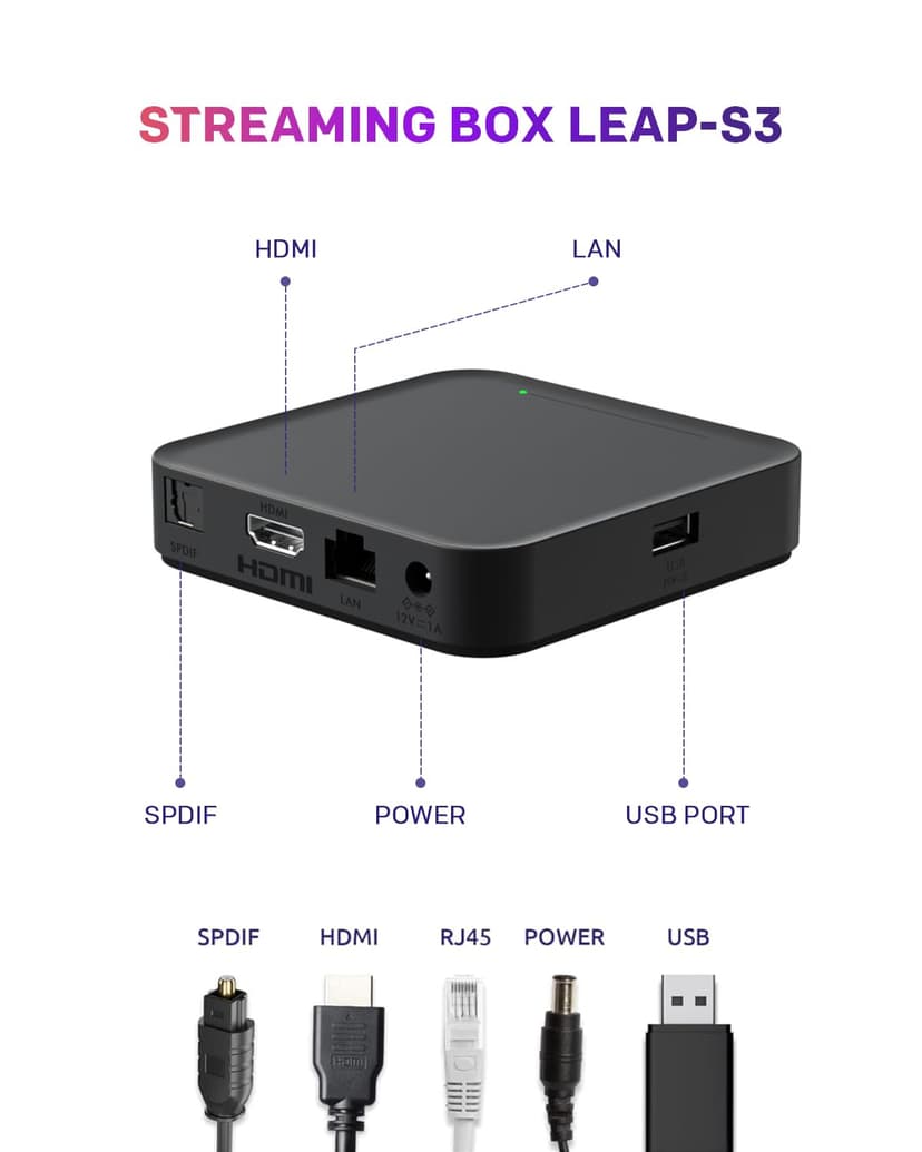 Strong Leap S3 UHD Receiver Google TV - 8