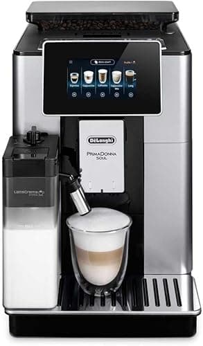 DeLonghi PrimaDonna ECAM610.55.SB machine à café Entièrem…